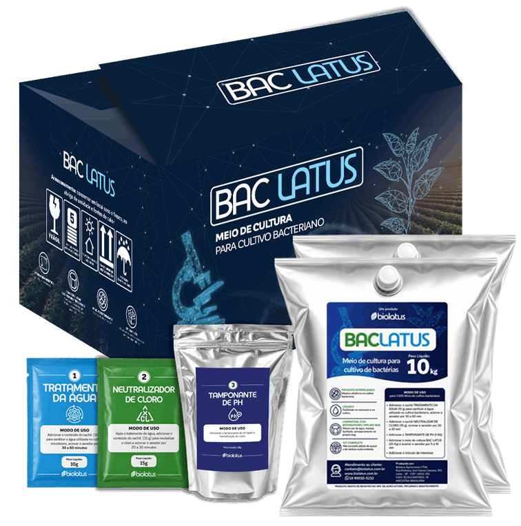 Kits de cultivo e meios de cultura esterilizados para multiplicação de fungos e bactérias